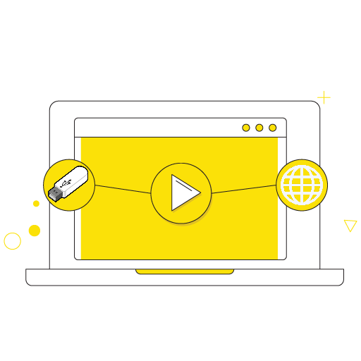 Hybrid Video Hosting